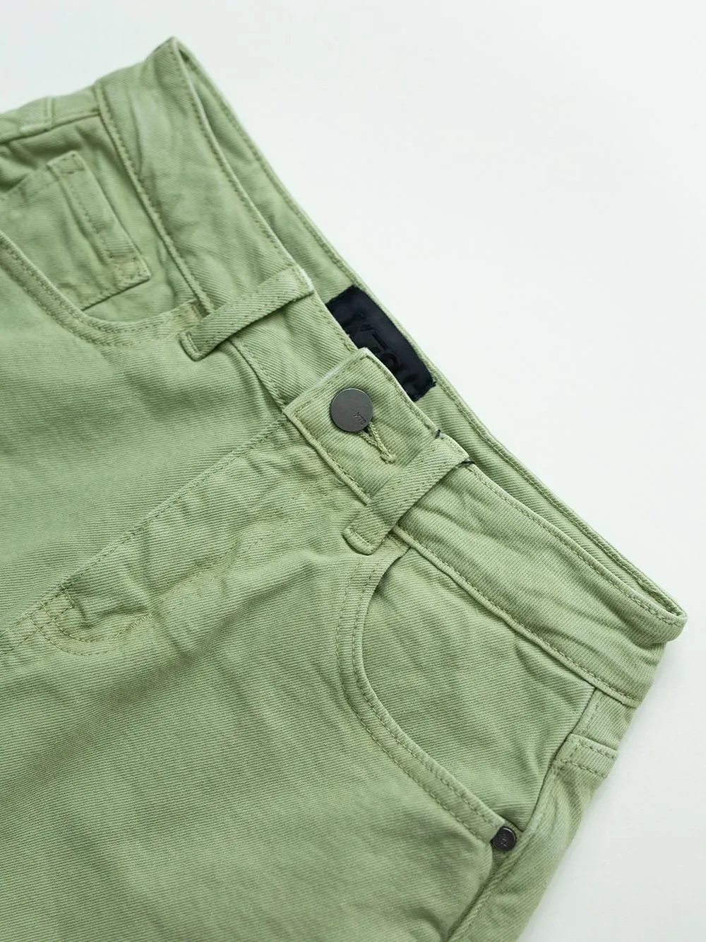 CHÂN VÁY NỮ JEAN NGẮN BASIC